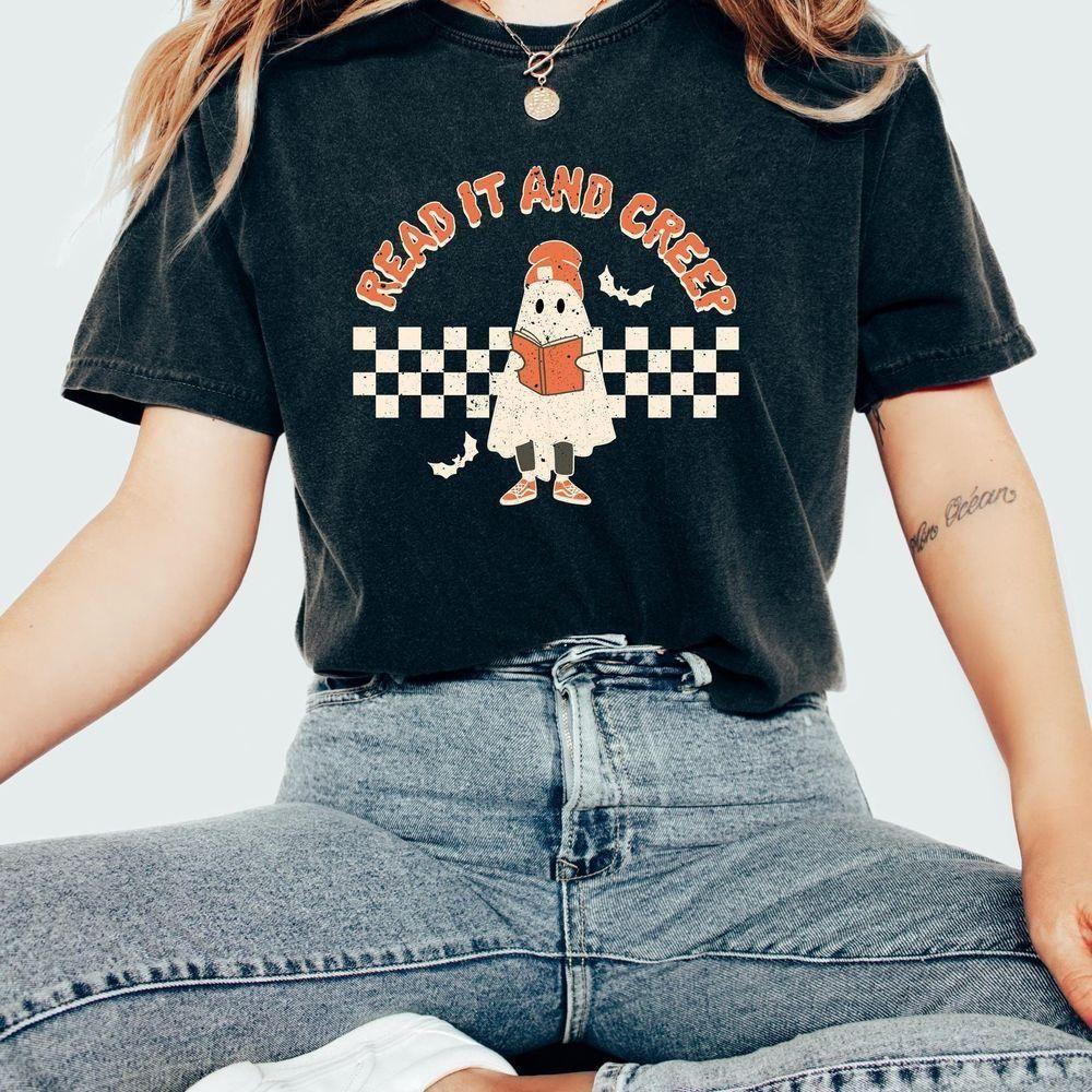 Retro Read It And Creep Halloween Vuitino Shirt